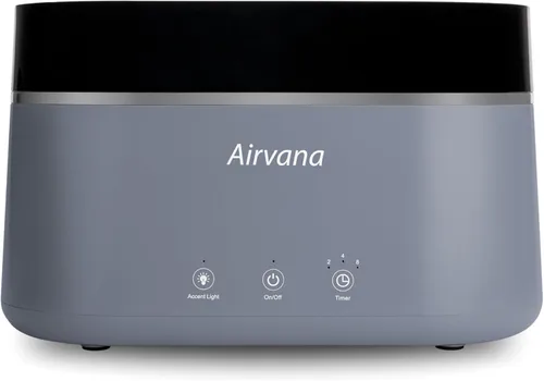 Miniatura 9 de AquaFlame Humidificador ultrasónico (0.75 litros) - Humidificador con tecnología de vibración con difusor de aceite esencial - Diseño de mesa