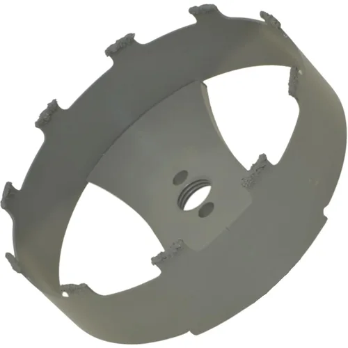 Miniatura 76 de Sierra de agujero HSS con mandril piloto de 2 piezas de alta velocidad para perforar madera y acero, broca de 1/4" de diámetro y eje, broca piloto