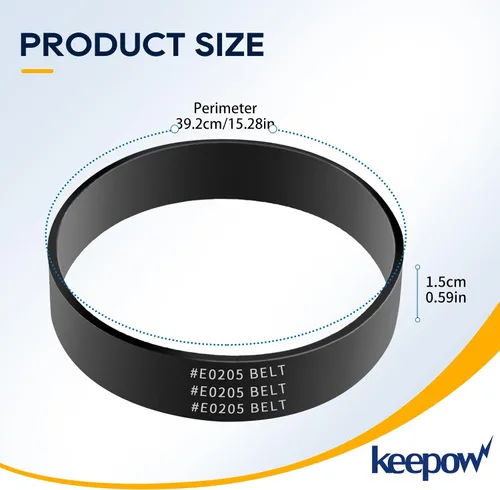 Miniatura 3 de KEEPOW Paquete de 1 Correas de Aspiradora Compatibles con Eureka PowerSpeed Aspiradora Vertical sin Bolsa