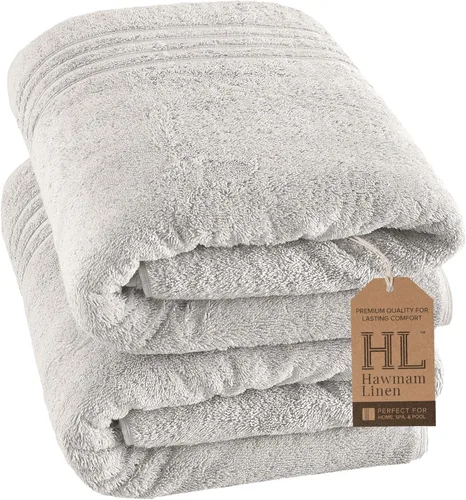 Miniatura 15 de Juego de 6 toallas de baño negras para baño, algodón turco original, suave, absorbente y de primera calidad, 2 toallas de baño, 2 manos y 2 toallas