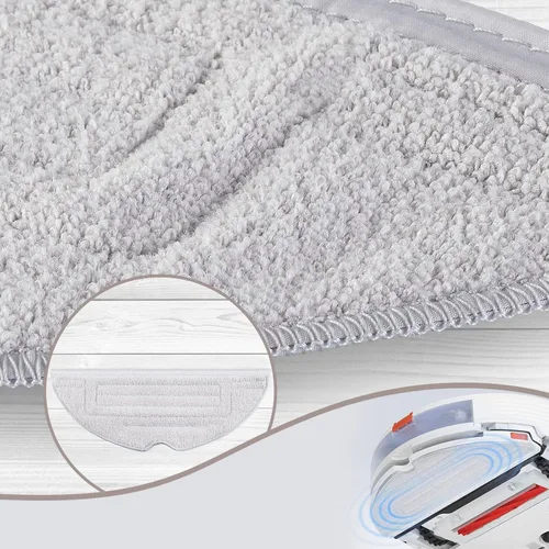 Miniatura 4 de 6 almohadillas de tela para trapeador Roborock S8 / S8+ / S7 MaxV Ultra / S7 Pro Ultra / VibraRise accesorio de repuesto para almohadilla