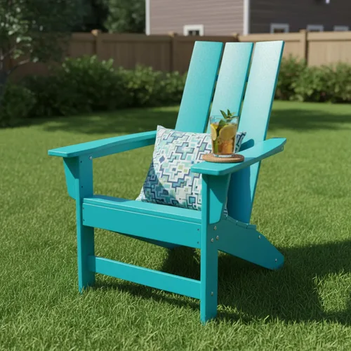 Miniatura 7 de Shine Company Coastal Modern - Silla Adirondack para todo tipo de clima, Aruba