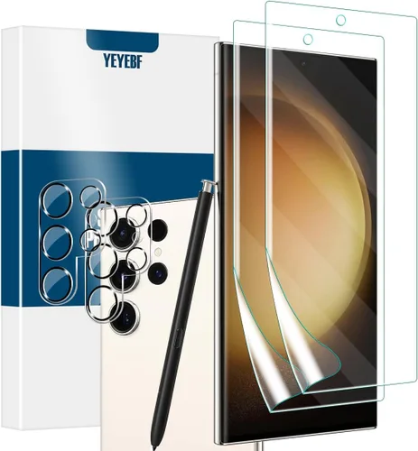 Miniatura 10 de Protector de pantalla de vidrio templado transparente para Galaxy S20 FE HD + protectores de lente de cámara, [2+2 unidades] [vidrio 3D]