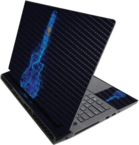 Miniatura 524 de MightySkins - Skin brillante con purpurina para Alienware M17 R3 (2020) y M17 R4 (2021) - Diversión de los años 90 Acabado duradero con purpurina