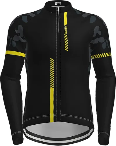 Miniatura 7 de 21Grams Cycling Jersey Mens Mountain Bike Bicycling Mens Cycling Jerseys Biking Long Sleeve Tshirts Shirts for Men Cycling