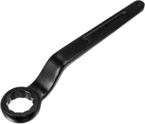 Miniatura 15 de uxcell Llave de impacto de extremo de caja compensada de 30mm tipo anillo de anillo de cabeza única de acero de alta resistencia Herramienta de mano