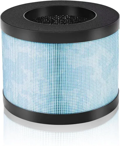 HIFROM Paquete de 1 filtro de repuesto MK01, MK06 H13 True HEPA compatible con Aroeve MK01 MK06 MG01JH, Kloudi DH-JH01, Intelabe EPI080 EP1080,