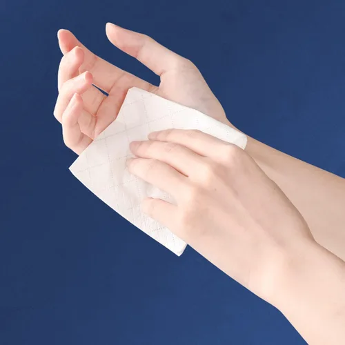 Miniatura 9 de Servilletas faciales suaves, papel higiénico, funda de bolsa, no en caja, tejido facial desechable, papel facial blanco, material de fibra de pulpa