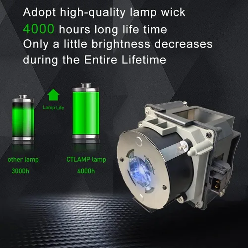Miniatura 4 de Módulo de lámpara de proyector de repuesto EP93 / V13H010L93 con carcasa compatible con elplp93 EB-G7000W EB-G7100/NL EB-G7200W EB-G7800 G7200WNL