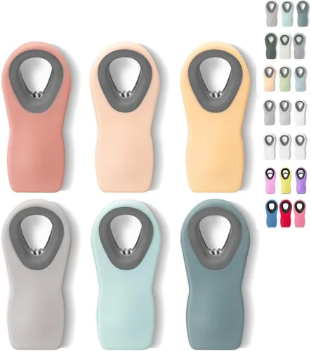 Miniatura 9 de Mr. Pen - Clips Magnéticos para Bolsas de Papas Fritas, Paquete de 6, Clips Grises para Bolsas de Papas Fritas, Clips para Bolsas, Clips para Tonos