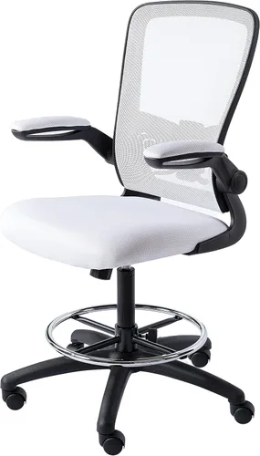 Naomi Home Serena Silla ergonómica de malla de redacción, ajustable, malla transpirable, soporte lumbar, ergonómica y ajustable en altura ajustable,