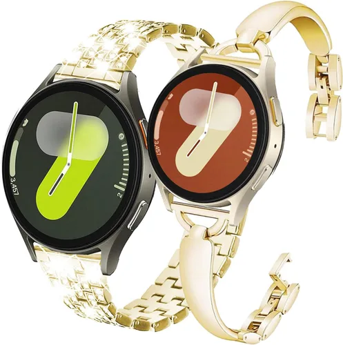 Miniatura 16 de DEALELE Correas compatibles con Samsung Galaxy Watch 7 / FE / 6/6 Classic / 5/5 Pro / 4/4 Classic / 3 de 1.614 in / Huawei GT3 / GT2 de 1.654 in, 1#