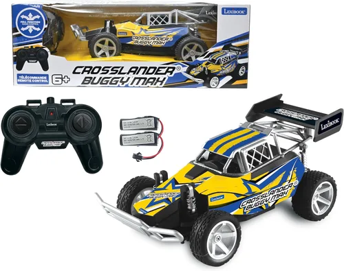 Miniatura 10 de LEXiBOOK, Crosslander® Racing, auto de carreras de control remoto, Fórmula 1, hasta 10 km/h, efectos de luz y sonido, chorro de humo, control remoto
