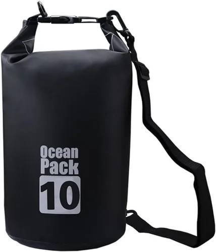 Miniatura 17 de Bolsa seca flotante impermeable Bear Outdoor, para canotaje, kayak, senderismo, snowboard, acampada, rafting, pesca y excursionismo Negro