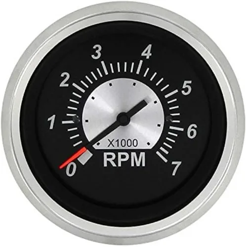 Miniatura 3 de Sierra International 67283P Sterling 0 a 35 Mph Dial Range Kit de velocímetro resistente a arañazos y niebla, 3 pulgadas, negro