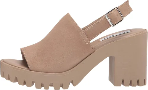Miniatura 8 de Steve Madden Sandalias de tacón Sunnyside para mujer