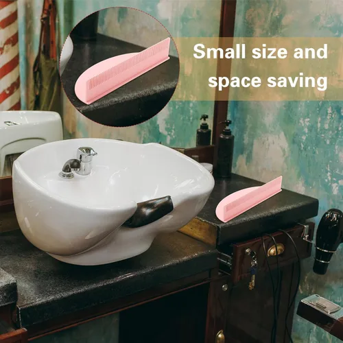 Miniatura 4 de Nuogo 2 Piezas Soporte para Extensiones de Cabello Soporte de Exhibición Organizador de Extensiones Acrílicas Ligero Portátil Almacenamiento Soporte