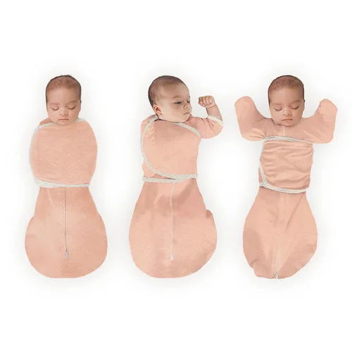 SwaddleDesigns Saco de Envolver Omni de 6 Vías con Brazos Arriba para Recién Nacido, Más Opciones para Calmar el Reflejo de Sobresalto, Mejora el