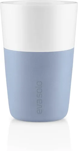 Miniatura 9 de Eva Solo 2 Tazas Tumbler de Espresso Tazas de Café Tumbler de Porcelana de 3 oz con Agarre Recubierto de Silicona Diseño Danés, Funcionalidad