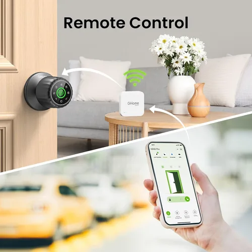 Miniatura 3 de GHome G2 Smart WiFi Gateway, Hub WiFi para Cerraduras Inteligentes, Control Remoto, Gateway G2 para Aplicación de Cerradura TT/DD, WiFi 2.4Ghz