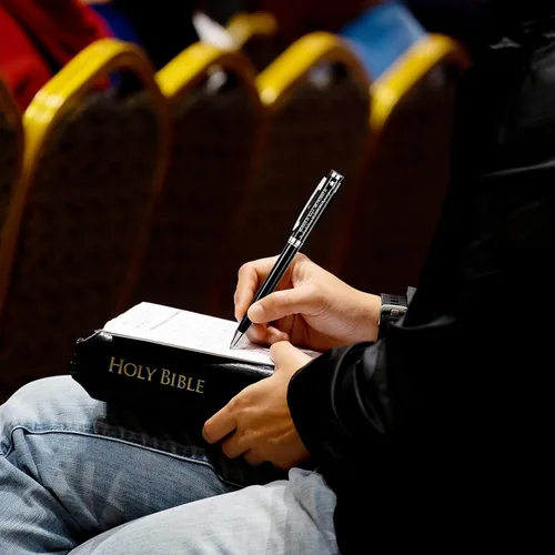 Miniatura 3 de Fumete 20 bolígrafos cristianos a granel para el Día del Padre Cristiano, regalos de la iglesia cristiana con versículos de la Biblia, suministros