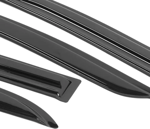 Miniatura 8 de IKON MOTORSPORTS Viseras de ventana compatibles con Honda Accord 2003-2007, deflectores de viento de ventana lateral externa JDM ahumados