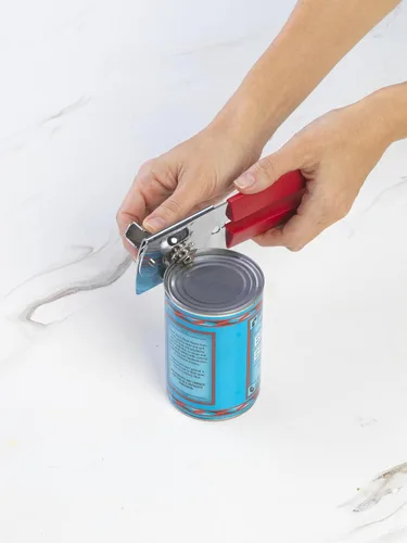 Miniatura 4 de GoodCook Abrelatas diario, color rojo