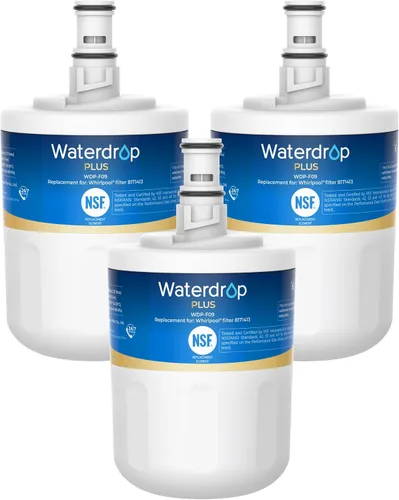 Miniatura 10 de Waterdrop Plus 8171413 Filtro de agua para refrigerador, repuesto para Whirlpool® 8171413, 8171414, EDR8D1, Kenmore® 46-9002, certificado NSF/ANSI