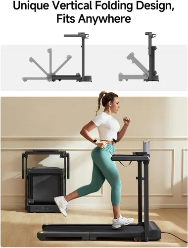 Miniatura 5 de WALKINGPAD Folding Treadmills for Home, Smart Vertical Fold, LED Display with Adjustable Height Handles