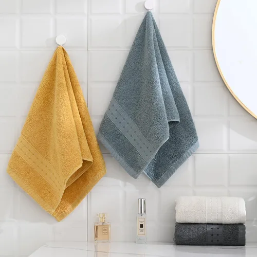 Miniatura 7 de sense gnosis Toallas de mano 100% algodón verdes, absorbentes, súper suaves, sin pelusas, toallas de mano para baño, viajes, yoga, deporte, spa