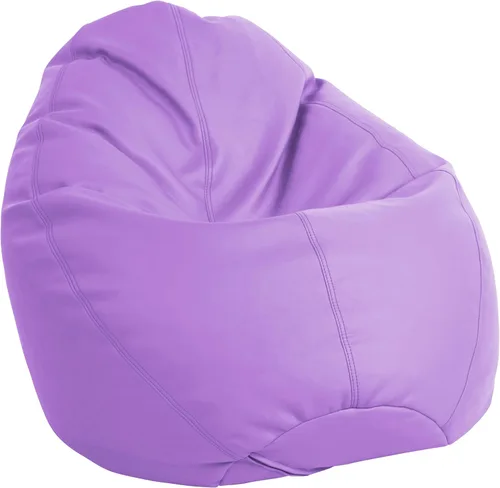 Miniatura 10 de FDP SoftScape Puf con diseño de respaldo alto en forma de gota de rocío, para niños, adolescentes y adultos, asiento alternativo para dormitorios