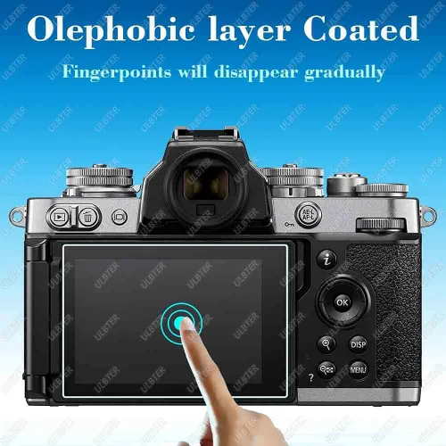 Miniatura 4 de ULBTER Protector de pantalla para cámara digital Nikon Z fc Zfc y cubierta de zapata caliente, 0.012 in de dureza 9H, protector de vidrio templado