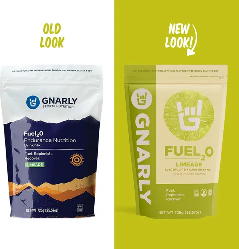 Miniatura 2 de Gnarly Nutrition Fuel2O Polvo de electrolitos, Limeade – Certificado NSF Sport – Solución de electrolitos, combustible, reposición y recuperación