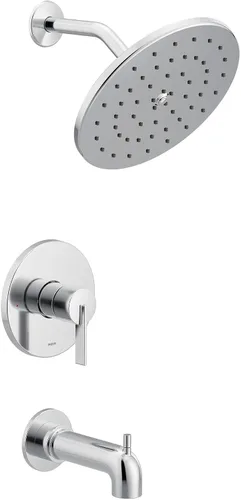 Miniatura 9 de Moen UT3363EPBG Cia M-CORE 3-Series 1-Handle Eco-Performance - Kit de molduras para bañera y ducha, requiere válvula, oro cepillado
