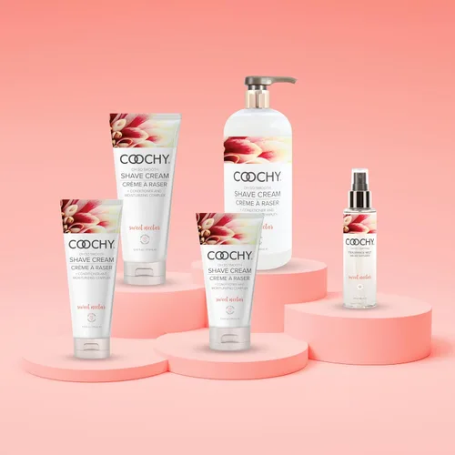 Miniatura 7 de Coochy Crema de afeitar íntima Acondicionador de afeitado e hidratante para rostro y cuerpo Ideal para el cuidado de la piel sensible