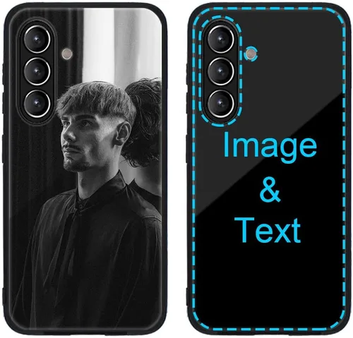 Miniatura 535 de Funda de teléfono personalizada para Samsung Galaxy S22+ / S22 Plus 5G, funda de TPU suave de vidrio templado antiarañazos personalizada con foto