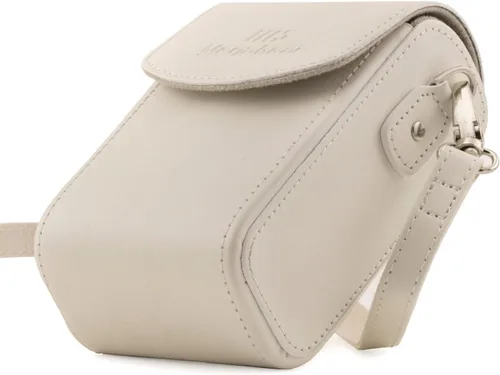 Miniatura 9 de Mega Gear MG1416 Canon PowerShot G7 X Mark II, G7 X - Funda de piel sintética para cámara con correa, color blanco