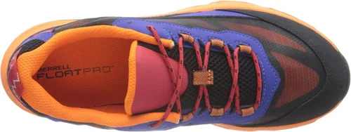 Miniatura 5 de Merrell Moab Speed Low impermeable para niño (bebéniño pequeñoniño grande), azulnegronaranja
