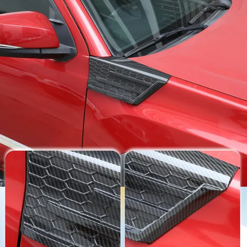 Miniatura 5 de Cubierta de guarnición para parachoques superior de automóvil compatible con Toyota Tacoma 2016 2017 2018 2019, panel decorativo de guarnición