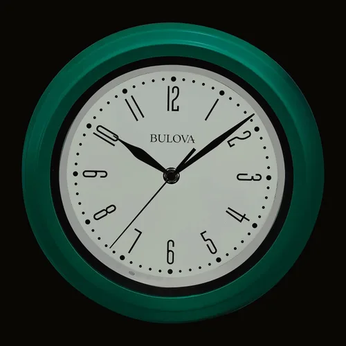 Miniatura 4 de Bulova C4892 Darian Reloj de pared decorativo moderno con esfera iluminada trasera, luz trasera totalmente iluminada automática, manecilla