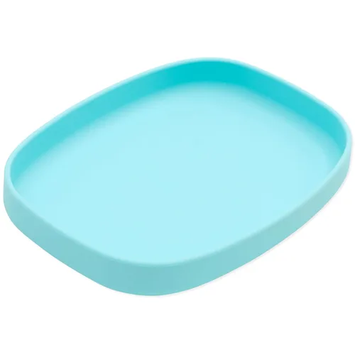Miniatura 8 de Bumkins Plato de silicona con agarre, plato de succión dividido, plato para bebé o niño pequeño, sin BPA, apto para microondas y lavavajillas