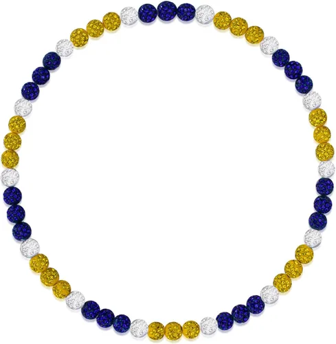 Miniatura 18 de Collar de béisbol Smilelife para niños 18 pulgadas, colección de hielo brillante, cadena de béisbol, diamantes de imitación, accesorios de béisbol