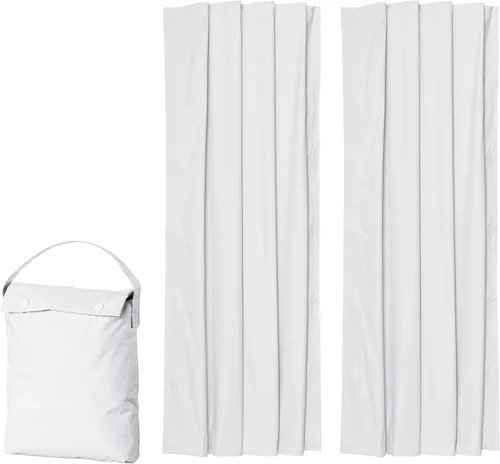Miniatura 14 de Amazon Basics Cortina opaca portátil con ventosas, 50 pulgadas de ancho x 78 pulgadas de largo, paquete de 1, beige