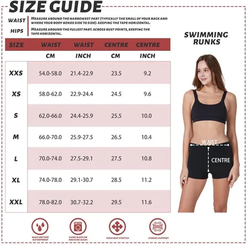 Miniatura 5 de Period Swimwear - Heavy Flow Absorbent Swimming Panty - Women's Sporty Swim Shorts