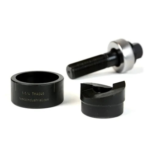 Miniatura 26 de TEMCo TH0407-3/4 - Unidad de perforación de tamaño real con perno de extracción manual (0.75 pulgadas, tamaño real del agujero)