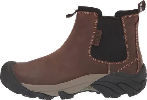 Miniatura 8 de KEEN Botas Chelsea Targhee 2 de piel de altura media para hombre, NegroMagneto