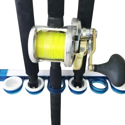 Miniatura 5 de Rush Creek Creations Fishing Rod Holder, Garage Organization and Wall Storage, for Reels, Gear and Accessories (Vertical/Horizontal Rack)