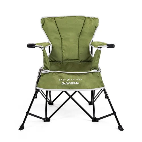 Miniatura 8 de Baby Delight Silla portátil Go with Me Grand Deluxe para niños Interior y exterior Moss Bud Green Verde musgo