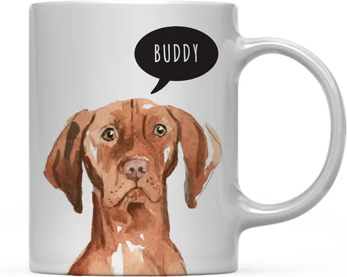 Miniatura 80 de Andaz Press Taza de café personalizada de 11 onzas para perro, Shih Tzu Shorter Haired Up Close, paquete de 1 Shih Tzu pelo más corto personalizado