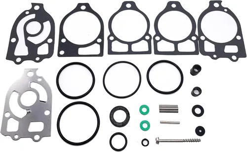 Miniatura 8 de 96148A8 Kit de impulsor de bomba de agua para motores fueraborda Mercury Mariner de 2 tiempos y unidades MerCruiser R MR Alpha One 46-96148A8